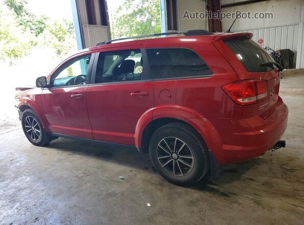 3C4PDDAG5HT639107 2017 DODGE JOURNEY Red Задня ліва чверть