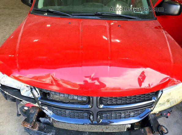 3C4PDDAG5HT639107 2017 DODGE JOURNEY Red Вид задньої частини салону
