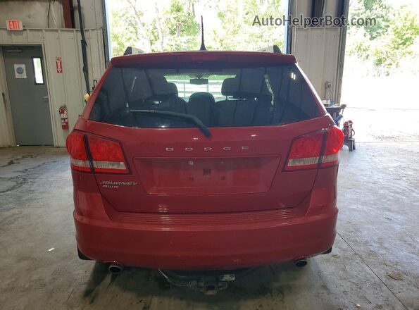 3C4PDDAG5HT639107 2017 DODGE JOURNEY Red Вид ззаду