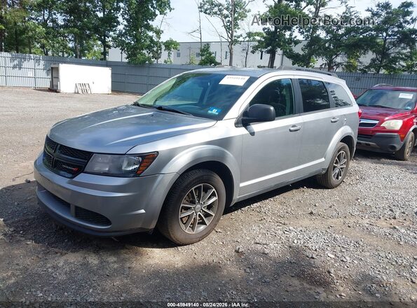 3C4PDDAG6JT145506 2018 DODGE JOURNEY Серый Передняя левая четверть