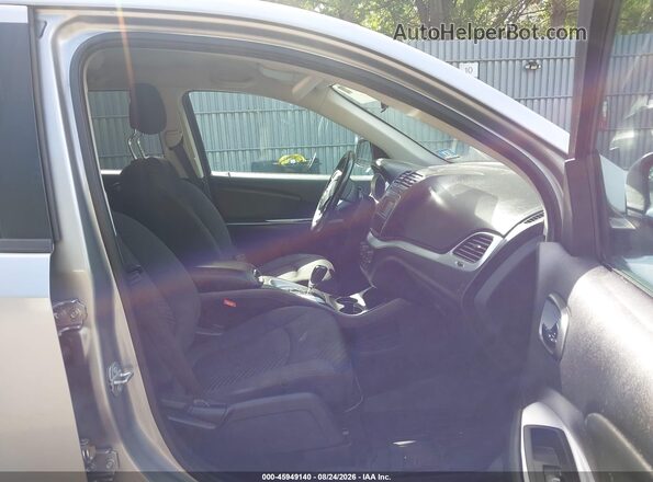 3C4PDDAG6JT145506 2018 DODGE JOURNEY Серый Вид салона спереди