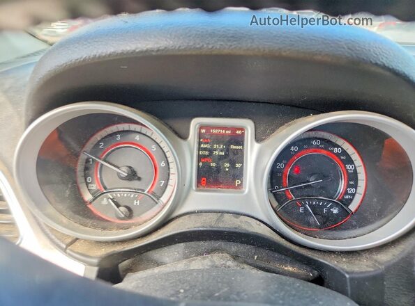 3C4PDDAG7JT257747 2018 DODGE JOURNEY Black ხელსაწყოთა პანელის ხედი
