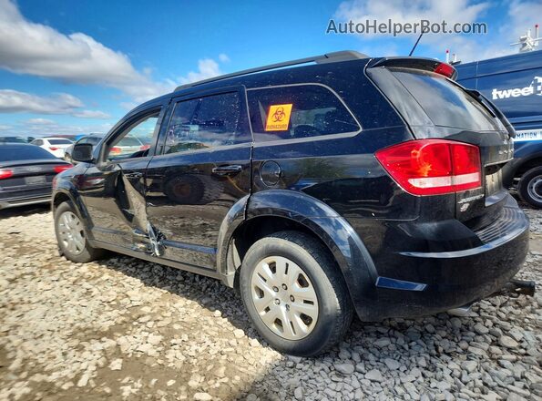 3C4PDDAG7JT257747 2018 DODGE JOURNEY Black უკანა მარცხენა