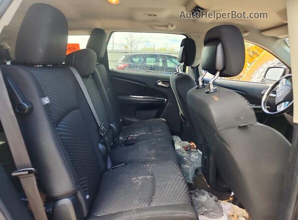 3C4PDDAG7JT257747 2018 DODGE JOURNEY Black უკანა სალონის ხედი