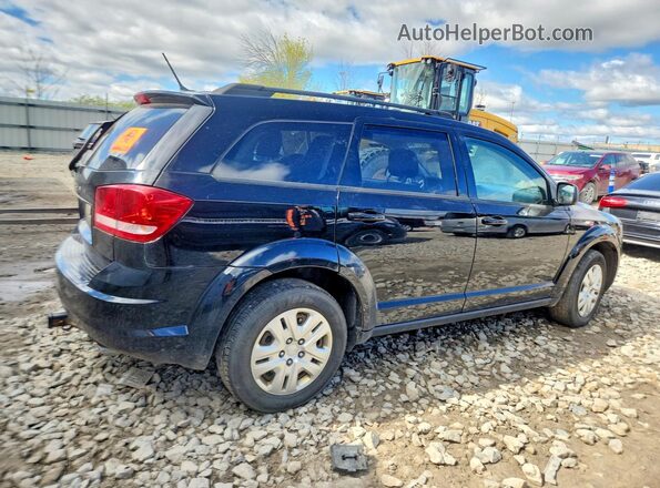 3C4PDDAG7JT257747 2018 DODGE JOURNEY Black უკანა მარჯვენა