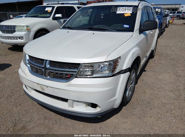 3C4PDDAGXGT106278 2016 DODGE JOURNEY White Widok z przodu
