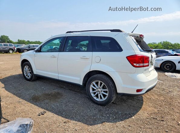 3C4PDDBG1GT183362 2016 DODGE JOURNEY Белый Задняя левая четверть