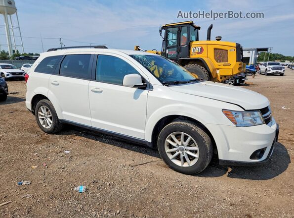 3C4PDDBG1GT183362 2016 DODGE JOURNEY Белый Передняя правая четверть