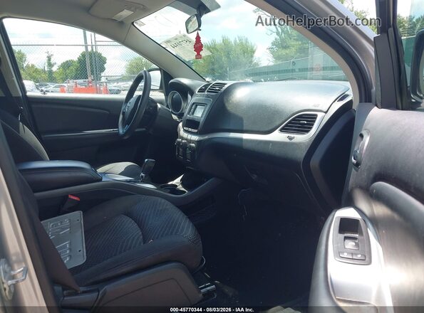 3C4PDDBG1HT540685 2017 DODGE JOURNEY Gray Вид салону спереду