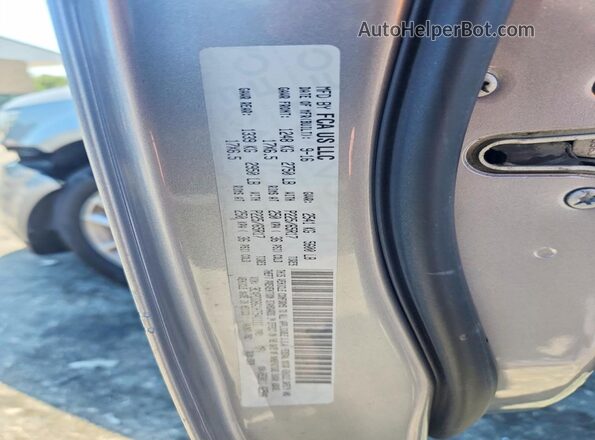 3C4PDDBG1HT541111 2017 DODGE JOURNEY Silver Vista de la etiqueta del VIN
