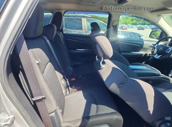 3C4PDDBG1HT541111 2017 DODGE JOURNEY Silver Vista interior trasera