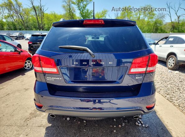 3C4PDDBG2HT556040 2017 DODGE JOURNEY Blue უკანა ხედი