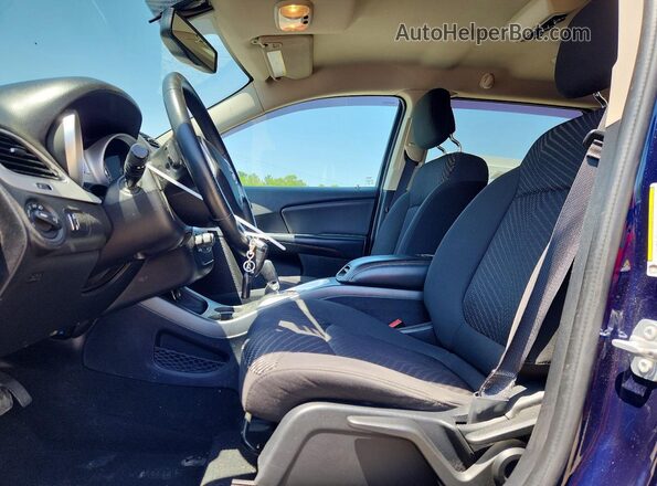 3C4PDDBG2HT556040 2017 DODGE JOURNEY Blue წინა სალონის ხედი