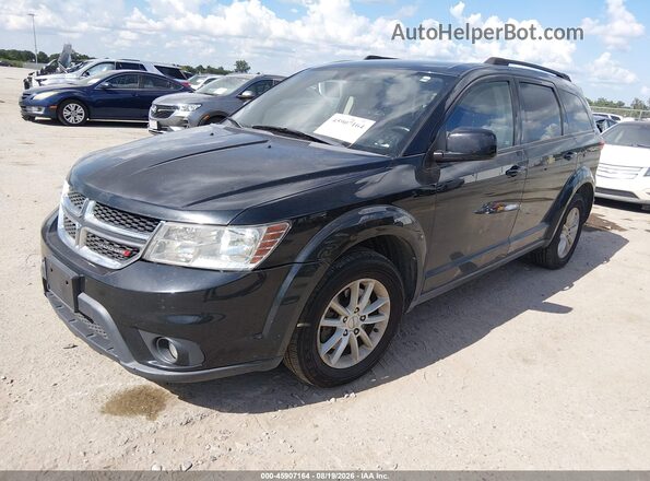 3C4PDDBG3GT196940 2016 DODGE JOURNEY Черный Передняя левая четверть