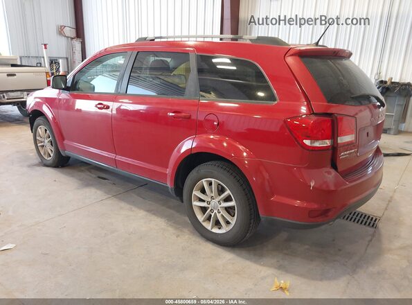 3C4PDDBG3HT677918 2017 DODGE JOURNEY Red Հետևի ձախ