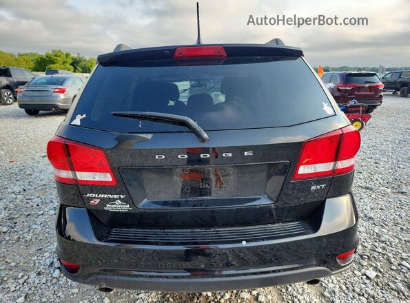 3C4PDDBG3JT390276 2018 DODGE JOURNEY Black უკანა ხედი