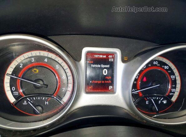 3C4PDDBG4GT179631 2016 DODGE JOURNEY Gray Vista del cuadro de instrumentos
