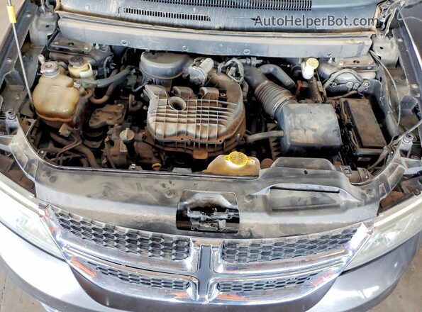 3C4PDDBG4GT179631 2016 DODGE JOURNEY Gray Vista del compartimento del motor