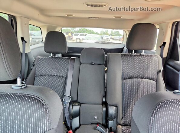 3C4PDDBG4HT535304 2017 DODGE JOURNEY Gray უკანა სავარძლების ხედი