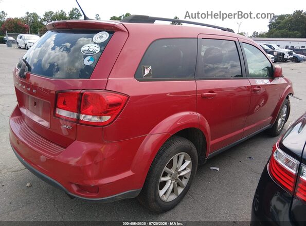 3C4PDDBG5GT150221 2016 DODGE JOURNEY Красный Задняя правая четверть
