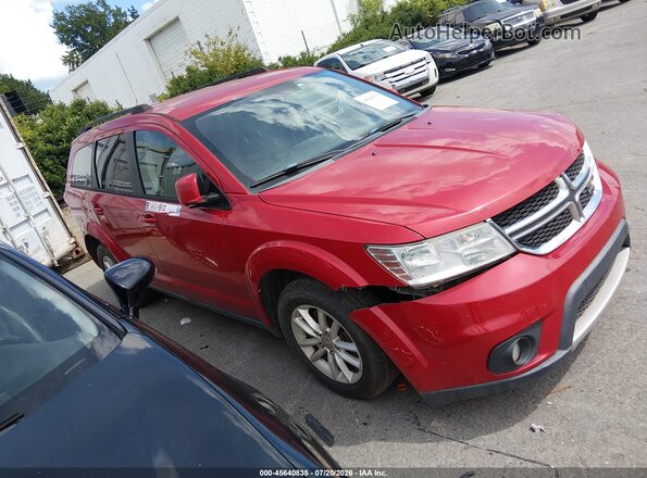 3C4PDDBG5GT150221 2016 DODGE JOURNEY Красный Вид задней части салона