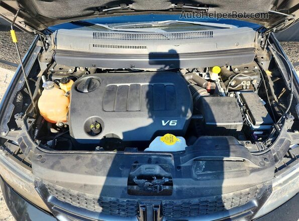 3C4PDDBG6HT578865 2017 DODGE JOURNEY Black Vista del compartimento del motor
