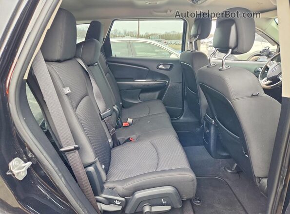 3C4PDDBG6JT303826 2018 DODGE JOURNEY Black Rear seats view