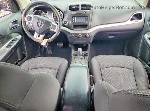 3C4PDDBG6JT303826 2018 DODGE JOURNEY Black Dashboard view