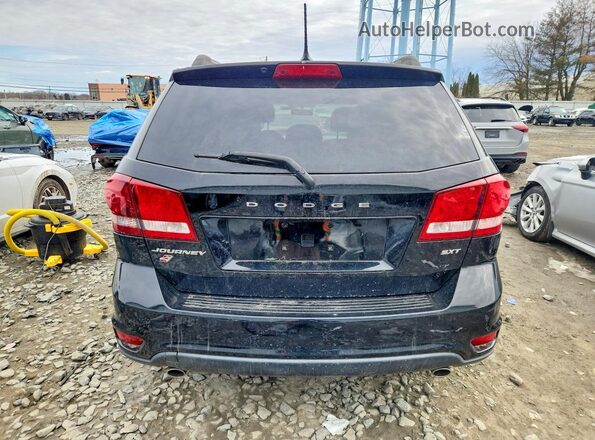 3C4PDDBG6JT303826 2018 DODGE JOURNEY Black Rear view