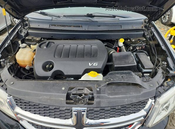 3C4PDDBG6JT303826 2018 DODGE JOURNEY Black Rear interior view