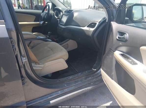 3C4PDDBG6KT794822 2019 DODGE JOURNEY Серый Вид салона спереди