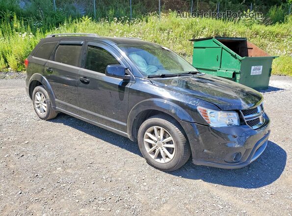 3C4PDDBG8GT101000 2016 DODGE JOURNEY Черный Передняя правая четверть