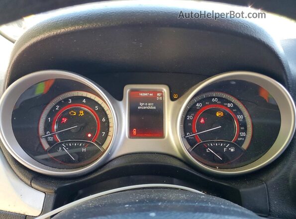 3C4PDDBG8GT101000 2016 DODGE JOURNEY Черный Вид щитка приборов