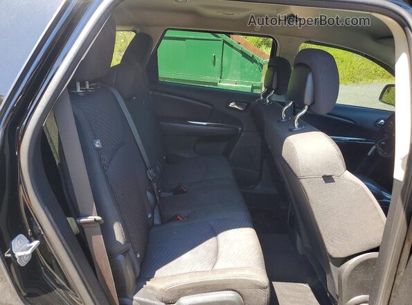 3C4PDDBG8GT101000 2016 DODGE JOURNEY Черный Вид задней части салона