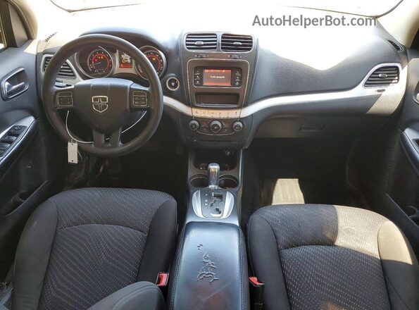 3C4PDDBG8GT101000 2016 DODGE JOURNEY Черный Вид панели приборов
