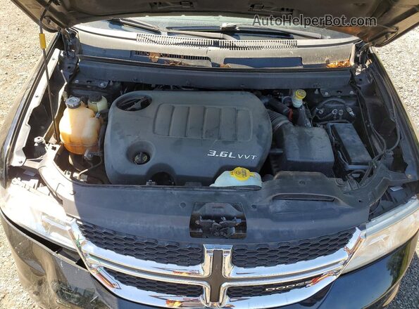 3C4PDDBG8GT101000 2016 DODGE JOURNEY Черный Вид подкапотного пространства