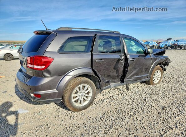 3C4PDDBG8HT565292 2017 DODGE JOURNEY Серый Задняя правая четверть