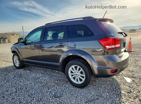 3C4PDDBG8HT565292 2017 DODGE JOURNEY Серый Задняя левая четверть