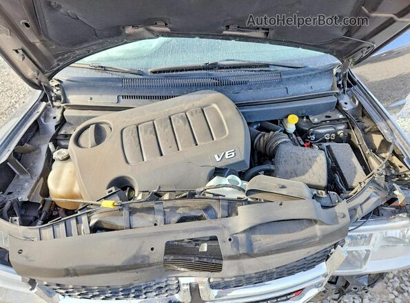 3C4PDDBG8HT565292 2017 DODGE JOURNEY Серый Вид задней части салона