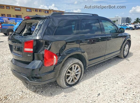 3C4PDDBG8HT592038 2017 DODGE JOURNEY Black Rear right
