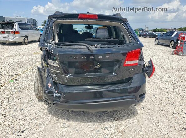 3C4PDDBG8HT592038 2017 DODGE JOURNEY Black Rear view