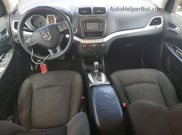3C4PDDBG8HT592038 2017 DODGE JOURNEY Black Dashboard view