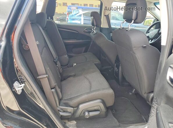 3C4PDDBG8HT592038 2017 DODGE JOURNEY Black Rear interior view