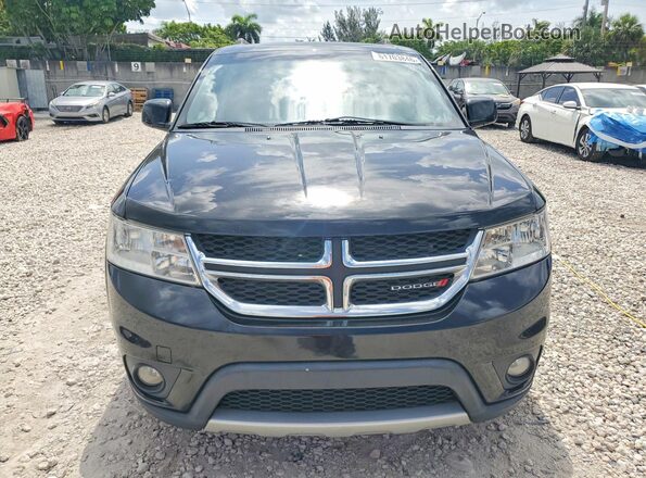 3C4PDDBG8HT592038 2017 DODGE JOURNEY Black Front view