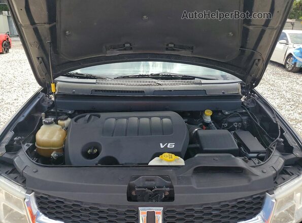 3C4PDDBG8HT592038 2017 DODGE JOURNEY Black Engine compartment view