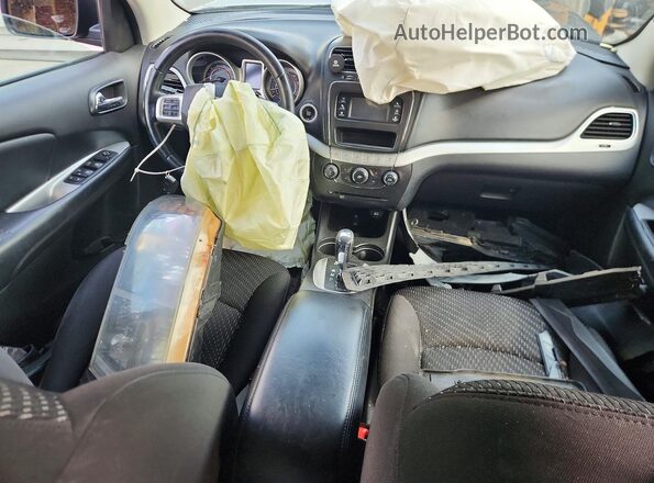 3C4PDDBG8HT639312 2017 DODGE JOURNEY Gray Вид панелі приладів