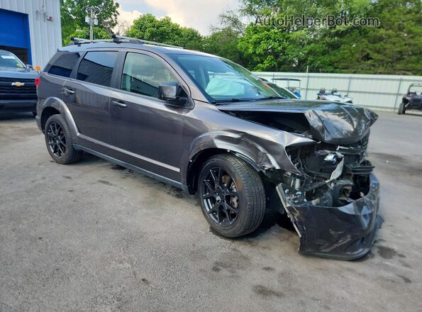 3C4PDDBG8HT639312 2017 DODGE JOURNEY Gray Передня права чверть
