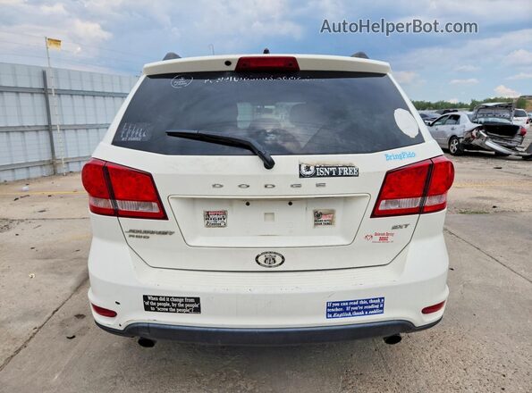 3C4PDDBG9GT105606 2016 DODGE JOURNEY White Вид ззаду