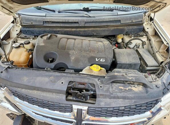 3C4PDDBG9GT105606 2016 DODGE JOURNEY White Вид підкапотного простору