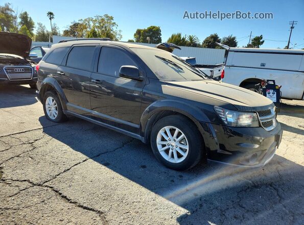 3C4PDDBGXGT159805 2016 DODGE JOURNEY Black Front interior view